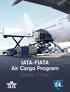 IATA-FIATA Air Cargo Program