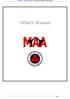 Martial Arts Training Company - Occupational Health & Safety Manual OH&S Manual