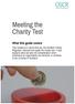 TABLE OF CONTENTS. V5.3 Meeting the Charity Test Guidance Back to the top January 2018