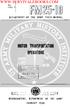 MOTOR TRANSPORTATION OPERATIONS.  MHI Copy 3 W E DEPARTMENT OF THE ARMY FIELD MANUAL