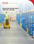 Distribution Centers WHEN EVERY SECOND COUNTS, HONEYWELL DELIVERS.