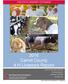 2016 Carroll County 4-H Livestock Record