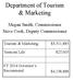 Department of Tourism & Marketing