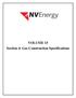 VOLUME 15 Section 4: Gas Construction Specifications