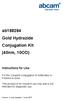 ab Gold Hydrazide Conjugation Kit (40nm, 10OD)
