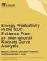 Energy Productivity in the GCC: Evidence From an International Kuznets Curve Analysis