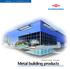 United States SELECTOR GUIDE. Metal building products