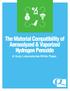 The Material Compatibility of Aerosolyzed & Vaporized Hydrogen Peroxide. A Quip Laboratories White Paper