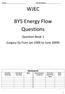WJEC. BY5 Energy Flow Questions