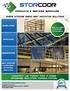 Storcoor. Products & Services Brochure WHERE STORAGE NEEDS MEET INNOVATIVE SOLUTIONS