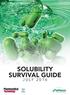 Solubility Survival Guide. J u ly PharmTech.com