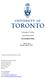 University of Toronto. Governing Council. Procurement Policy. April 4, 2011 Revised, June 18, 2015