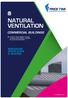 NATURAL VENTILATION COMMERCIAL BUILDINGS INNOVATIVE VENTILATION & HEATING
