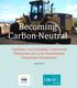 Becoming Carbon Neutral. Guidance on Including Contracted Emissions in Local Government Corporate Inventories
