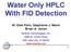 Water Only HPLC With FID Detection