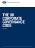 Financial Reporting Council THE UK CORPORATE GOVERNANCE CODE