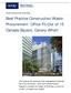 Best Practice Construction Waste Procurement: Office Fit-Out of 15 Canada Square, Canary Wharf