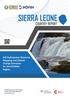 GIS Hydropower Resource Mapping Country Report for Sierra Leone 1