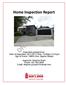 Home Inspection Report. Home Inspection Report DRAFT ONLY