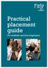 Practical placement guide. For students and host employers