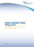 High Speed Two (HS2) Ltd. Corporate plan to 2015/16 and Business plan
