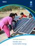 TRAINING MODULE 4. Gender and sustainable energy