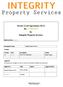 Service Level Agreement (SLA) for COMPANY by. Integrity Property Services