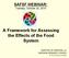 SAFSF WEBINAR: Tuesday, October 20, A Framework for Assessing the Effects of the Food System