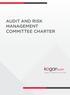 AUDIT AND RISK MANAGEMENT COMMITTEE CHARTER