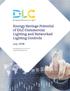 ENERGY SAVINGS POTENTIAL OF DLC COMMERICAL LIGHTING AND NETWORKED LIGHTING CONTROLS. 1 of 12