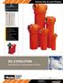 OIL-X EVOLUTION. Velocity Gas Air and Filtration. High Efficiency Compressed Air Filters ENGINEERING YOUR SUCCESS.