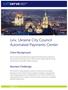 Lviv, Ukraine City Council Automated Payments Center