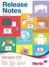 Release Notes. Version 131. March Invoicing Save time invoicing with the new functions to raise the invoice as soon as goods are despatched.