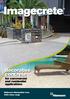 Imagecrete. decorative concrete for commercial and residential applications. Melbourne Metropolitan Area 2008 colour range
