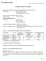 MATERIAL SAFETY DATA SHEET SECTION 1 - CHEMICAL PRODUCT AND COMPANY IDENTIFICATION