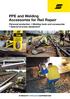PPE and Welding Accessories for Rail Repair