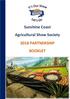 Sunshine Coast Agricultural Show Society 2018 PARTNERSHIP BOOKLET