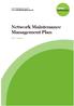 Network Maintenance Management Plan