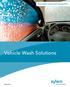 Vehicle Wash Solutions