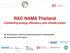 RAC NAMA Thailand. Combining energy efficiency and climate action