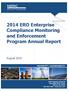 2014 ERO Enterprise Compliance Monitoring and Enforcement Program Annual Report