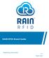 RAIN RFID Brand Guide. Marketing Document V.1