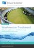 CASE STUDY. Wastewater Treatment. Phosphorus Removal - UKWIR Chemical Investigations Programme. Client: Southern Water. powerandwater.