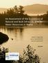An Assessment of the Economics of Natural and Built Infrastructure for Water Resources in Maine