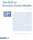 The Path to Discrete-Choice Models