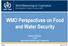 WMO Perspectives on Food and Water Security