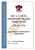 Smt. S. R. PATEL ENGINEERING COLLEGE Dabhi, unjha pin