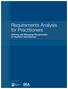 Requirements Analysis for Practitioners