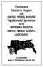 Teamsters Southern Region and. UNITED PARCEL SERVICE Supplemental Agreement to the NATIONAL MASTER AGREEMENT