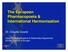 The European Pharmacopoeia & International Harmonisation